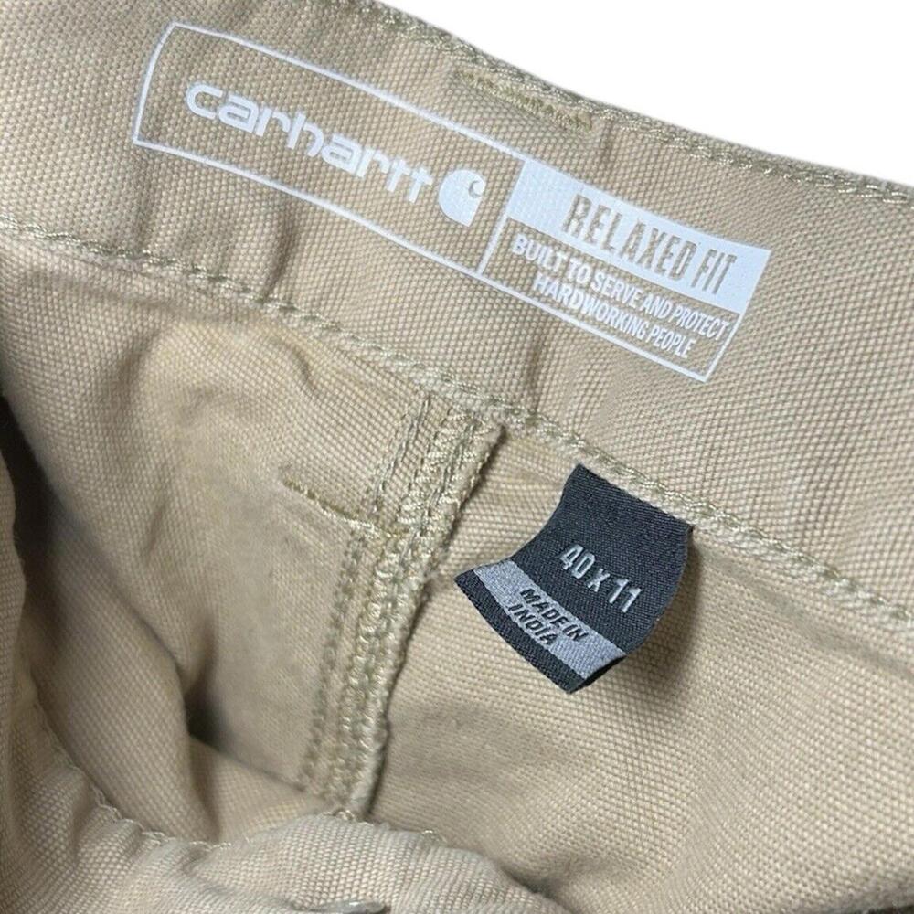 Carhartt Shorts Men's Sz 40 Relaxed 11" Inseam Rugged Flex Rigby Work Set of 2 - Picture 6 of 8